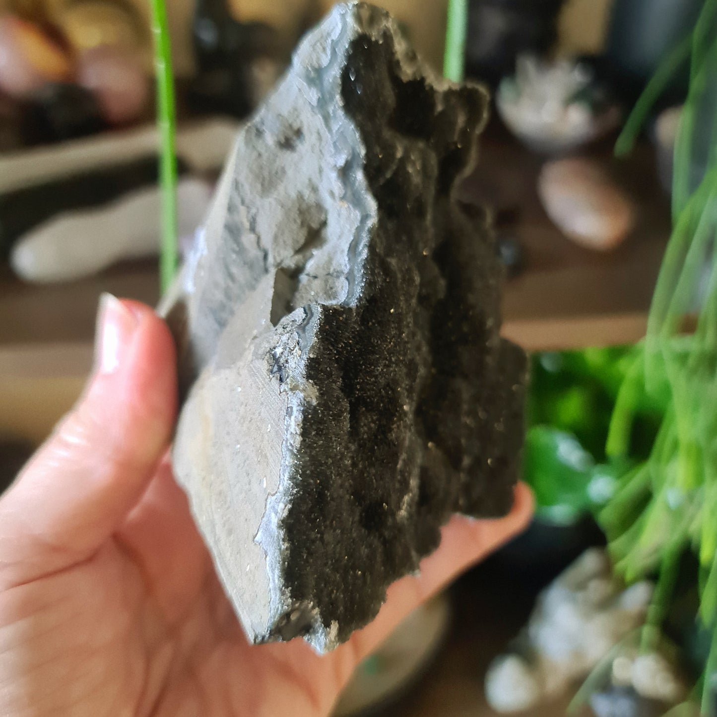 Black Amethyst Cluster #3