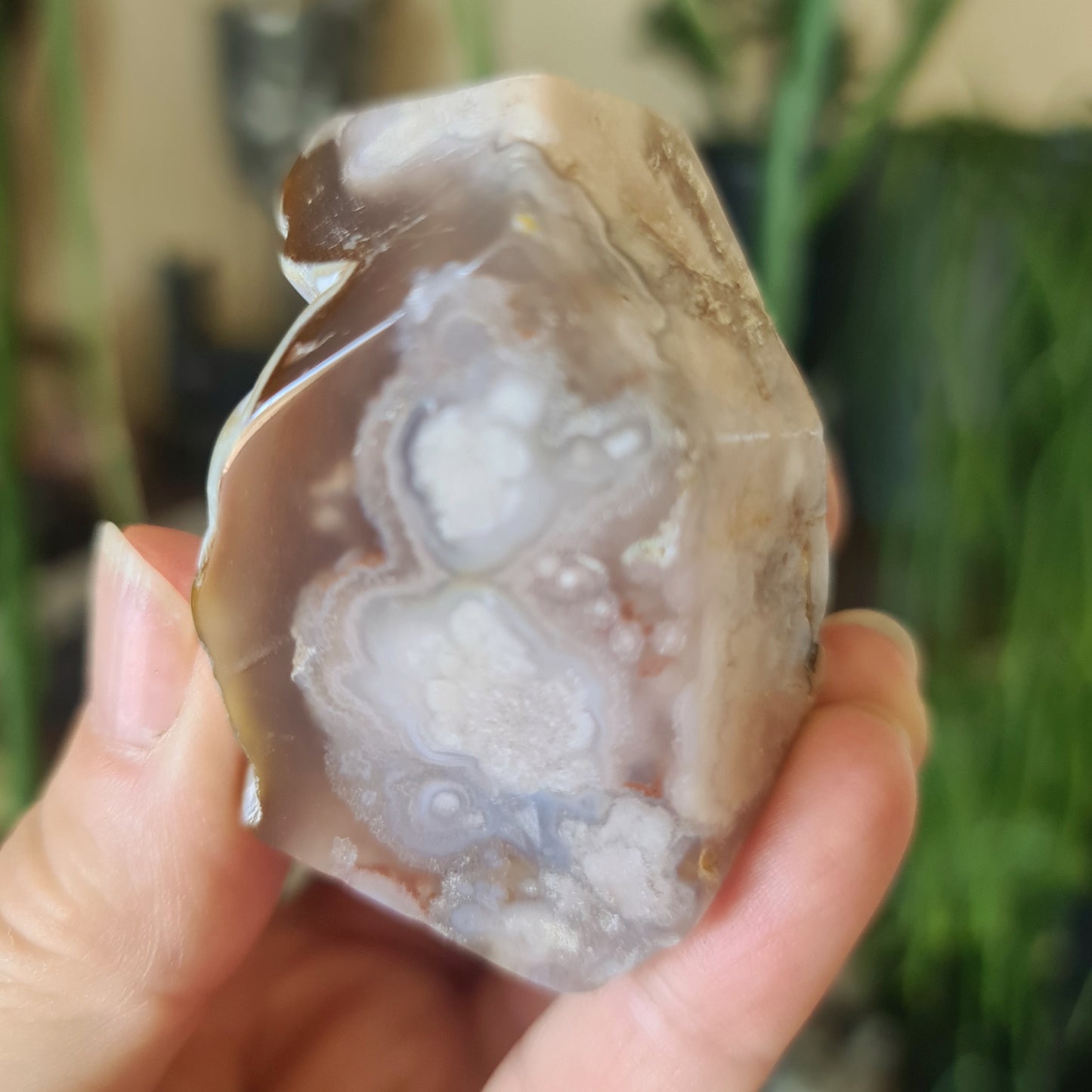 Flower Agate Freeform