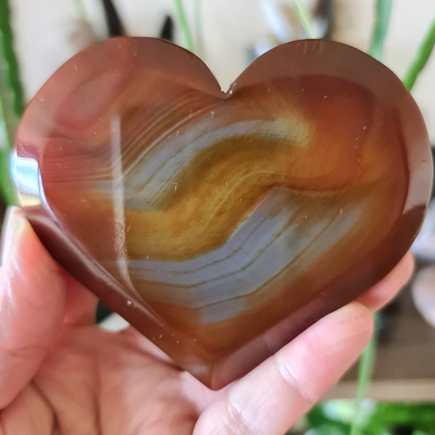 Carnelian Heart - Large