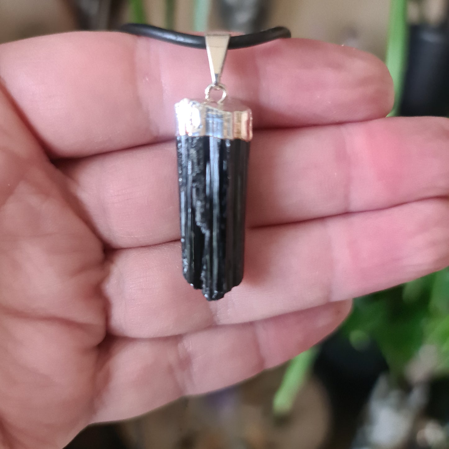 Electroformed Crystal Necklace