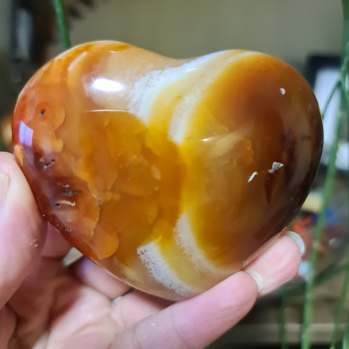 Carnelian Heart - Large