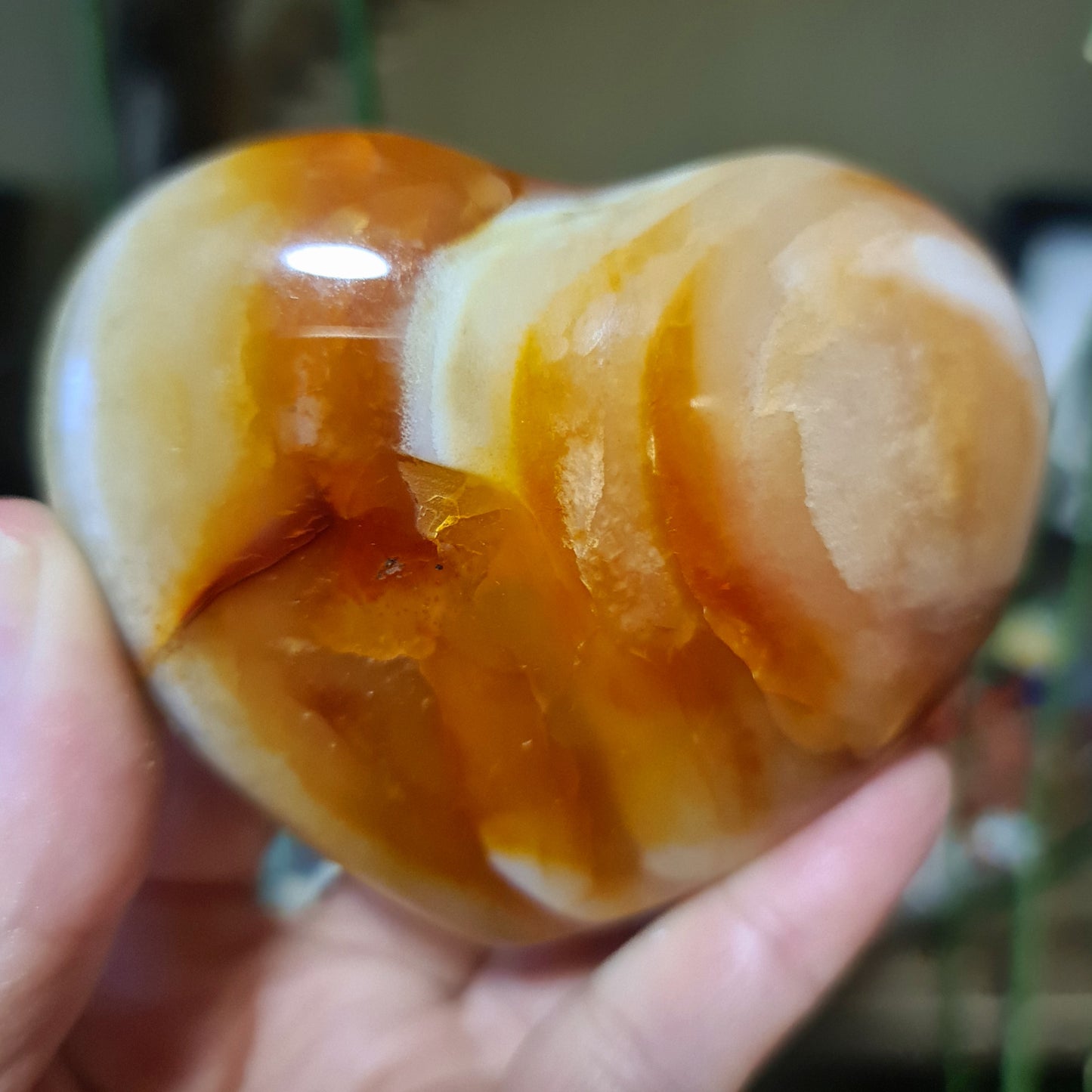 Carnelian Heart - Large