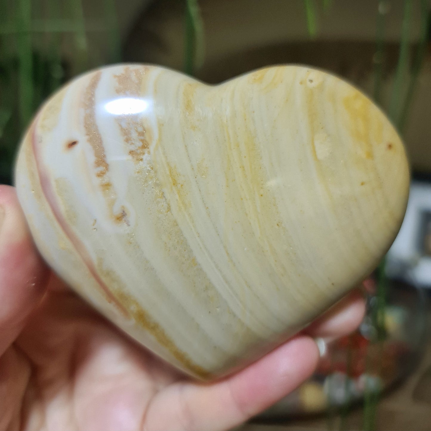 Mookaite Jasper Heart
