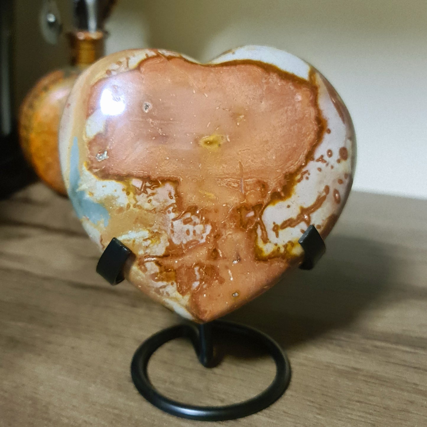 Polychrome Jasper Heart - Xl