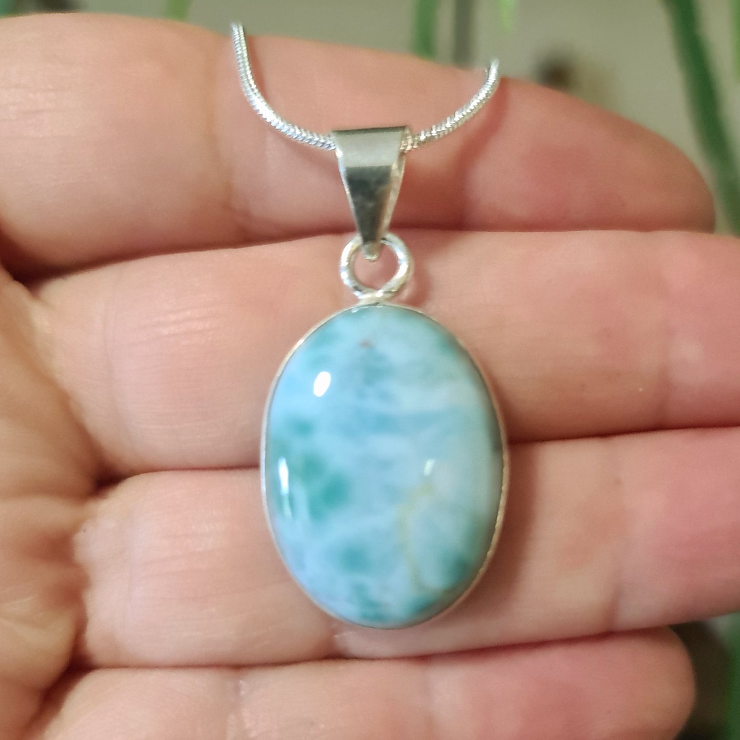Larimar Pendants