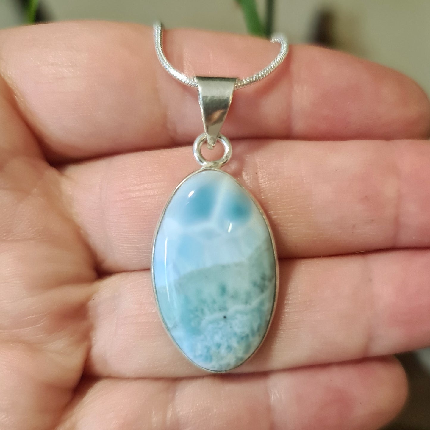 Larimar Pendants