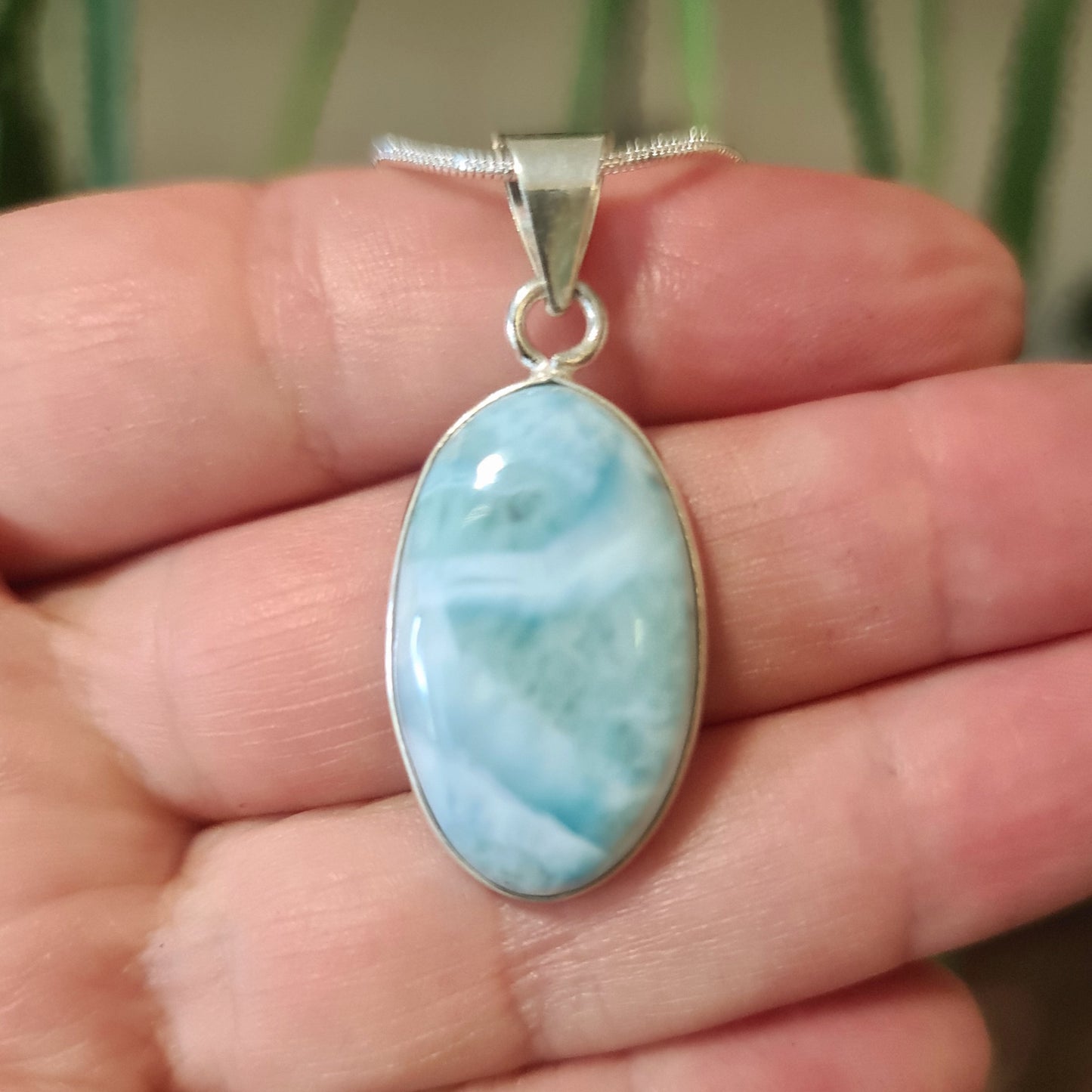 Larimar Pendants