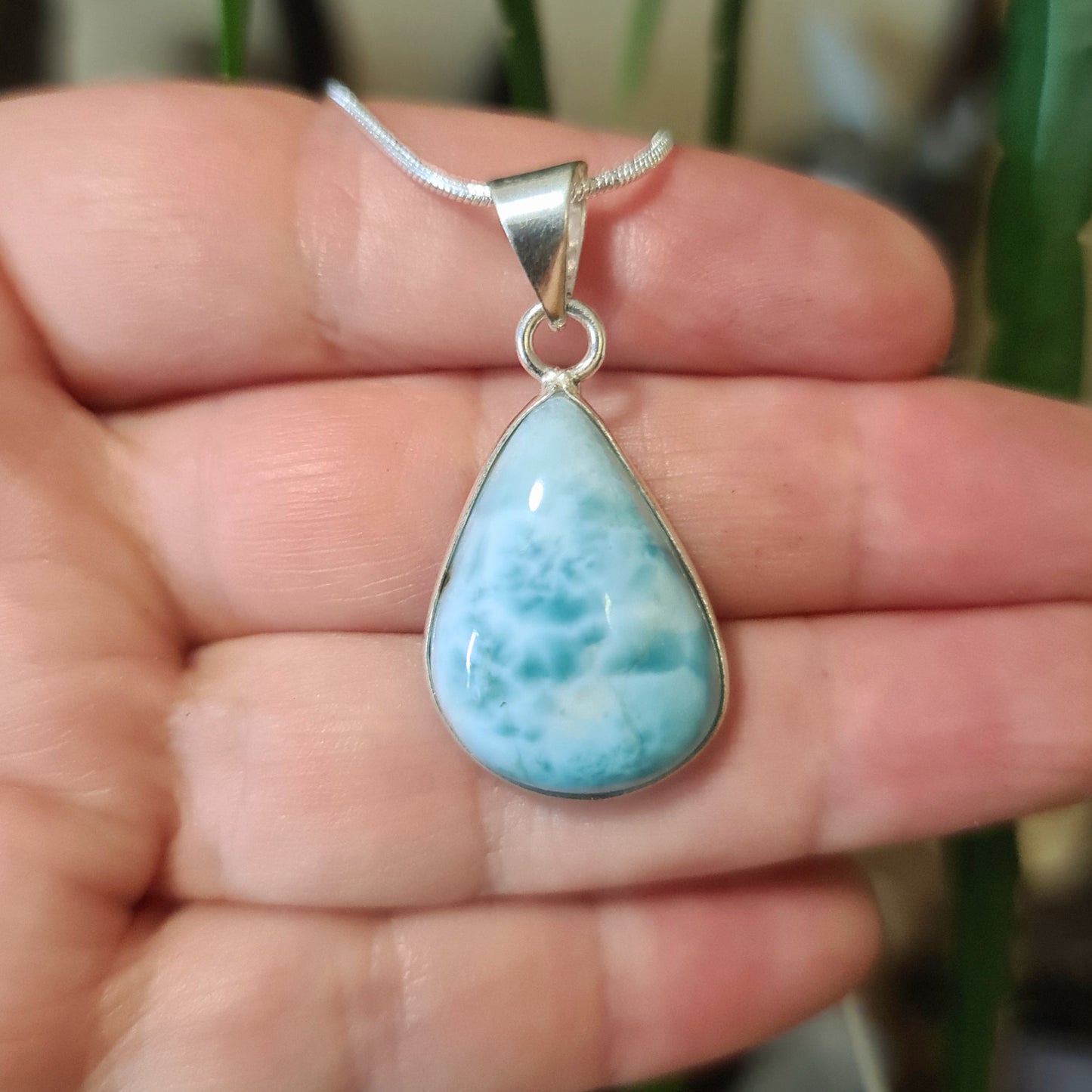 Larimar Pendants