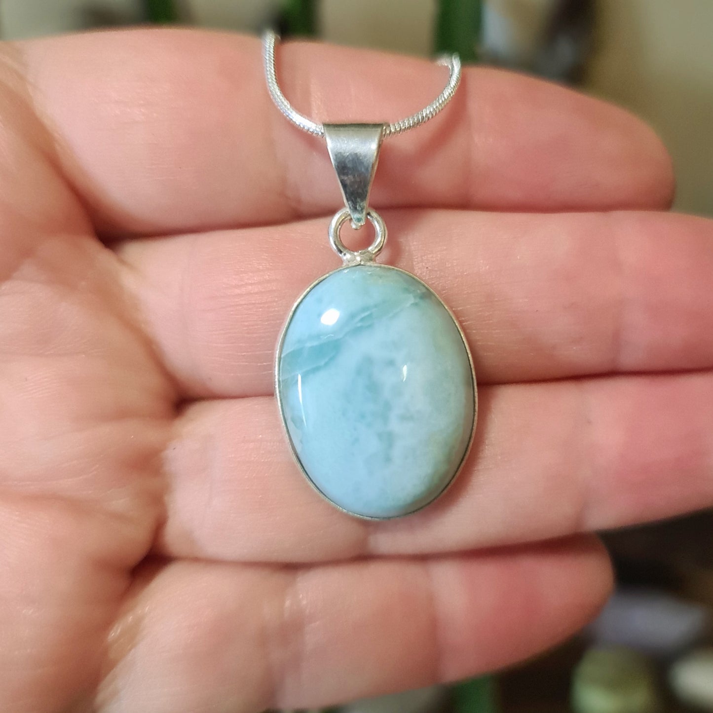 Larimar Pendants
