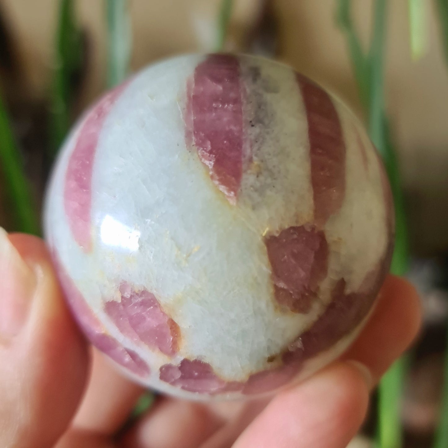 Pink Tourmaline Sphere