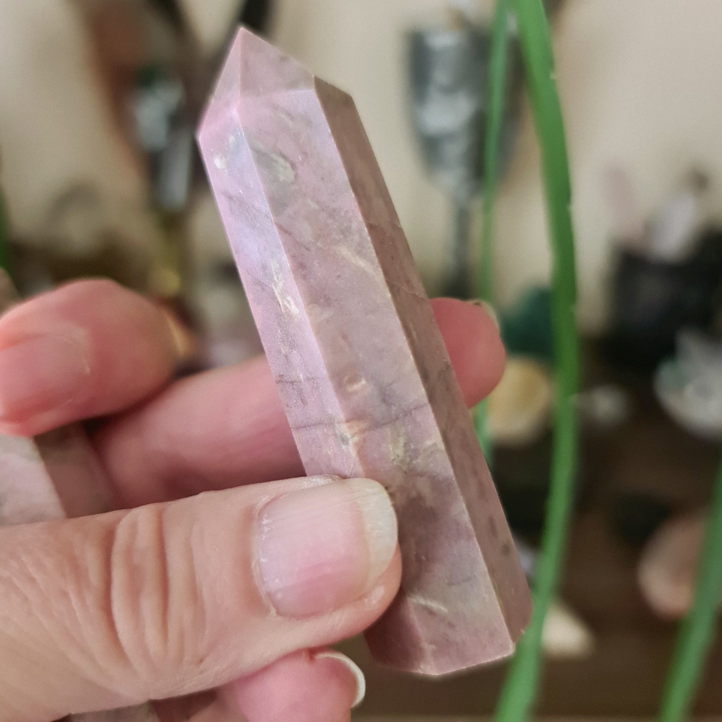 Rhodonite Points