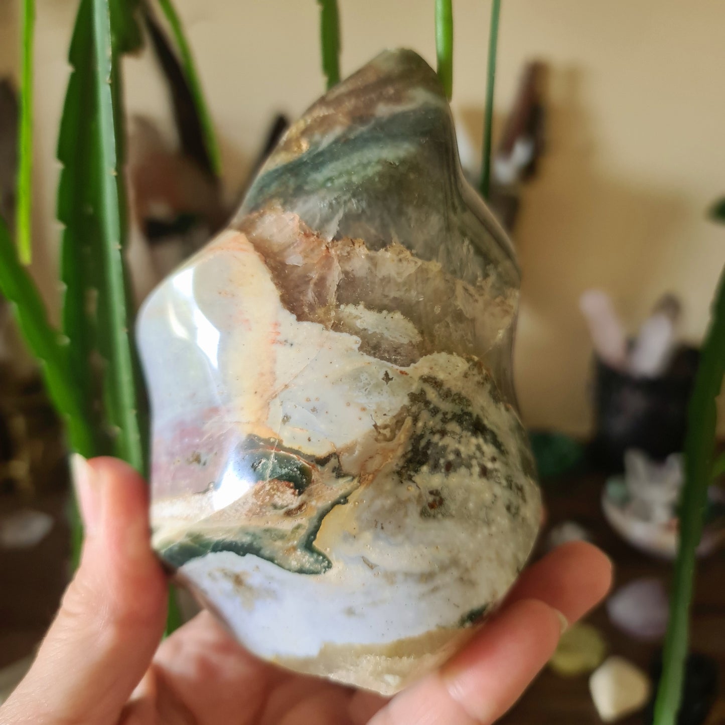 Ocean Jasper Flame 910Gm