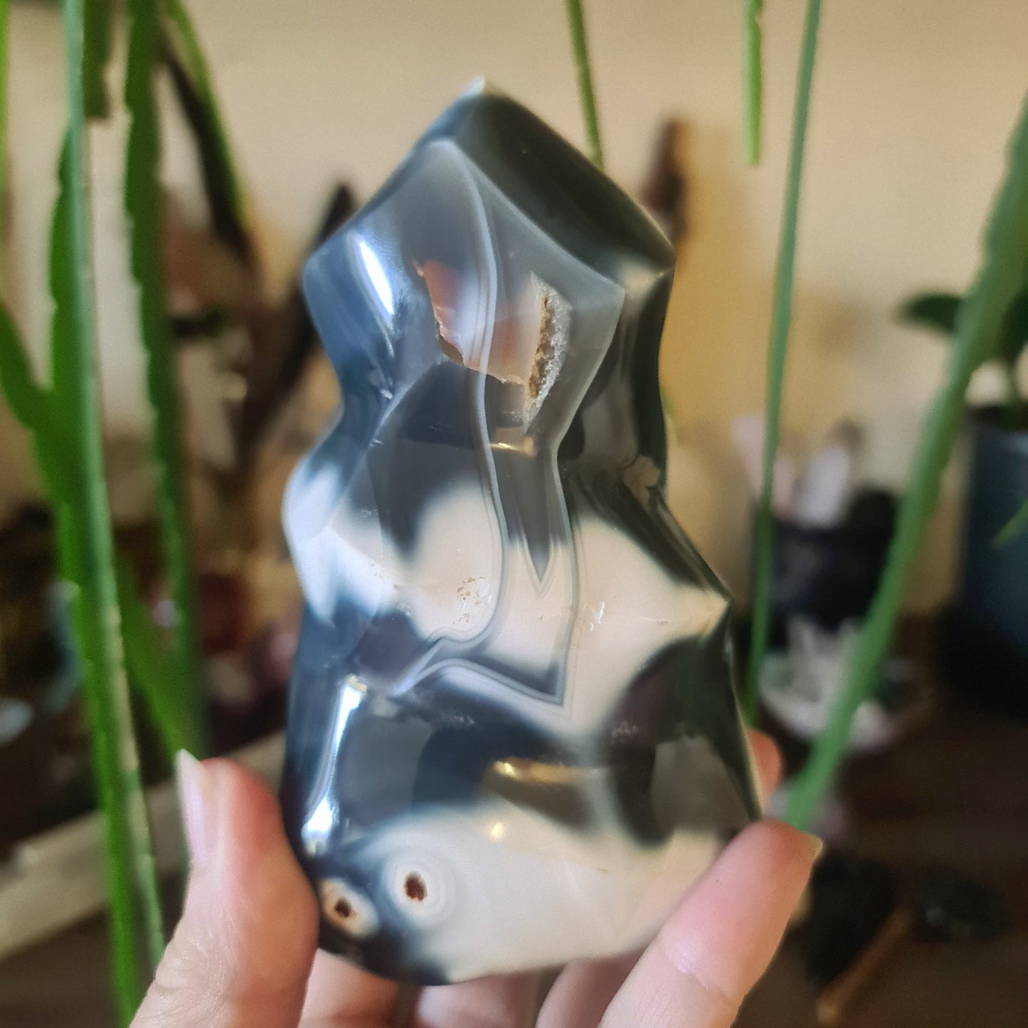 Orca Agate Flame
