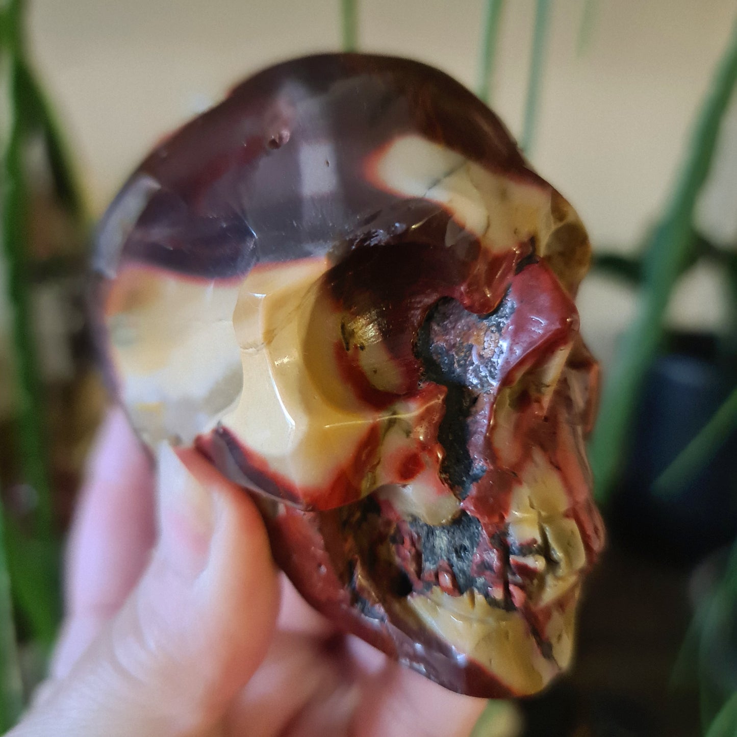 Mookaite Jasper Skull