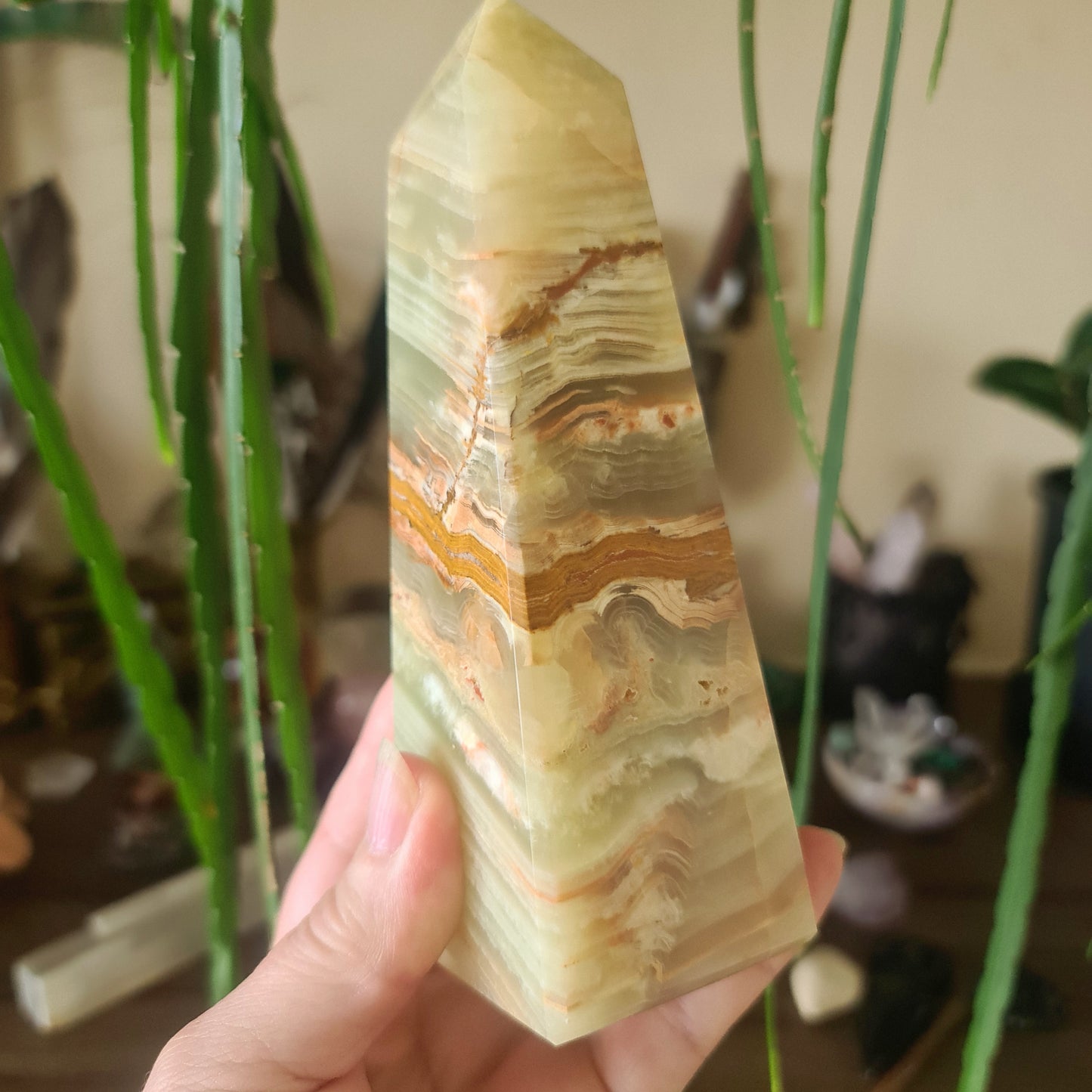 Green Onyx Tower - Medium