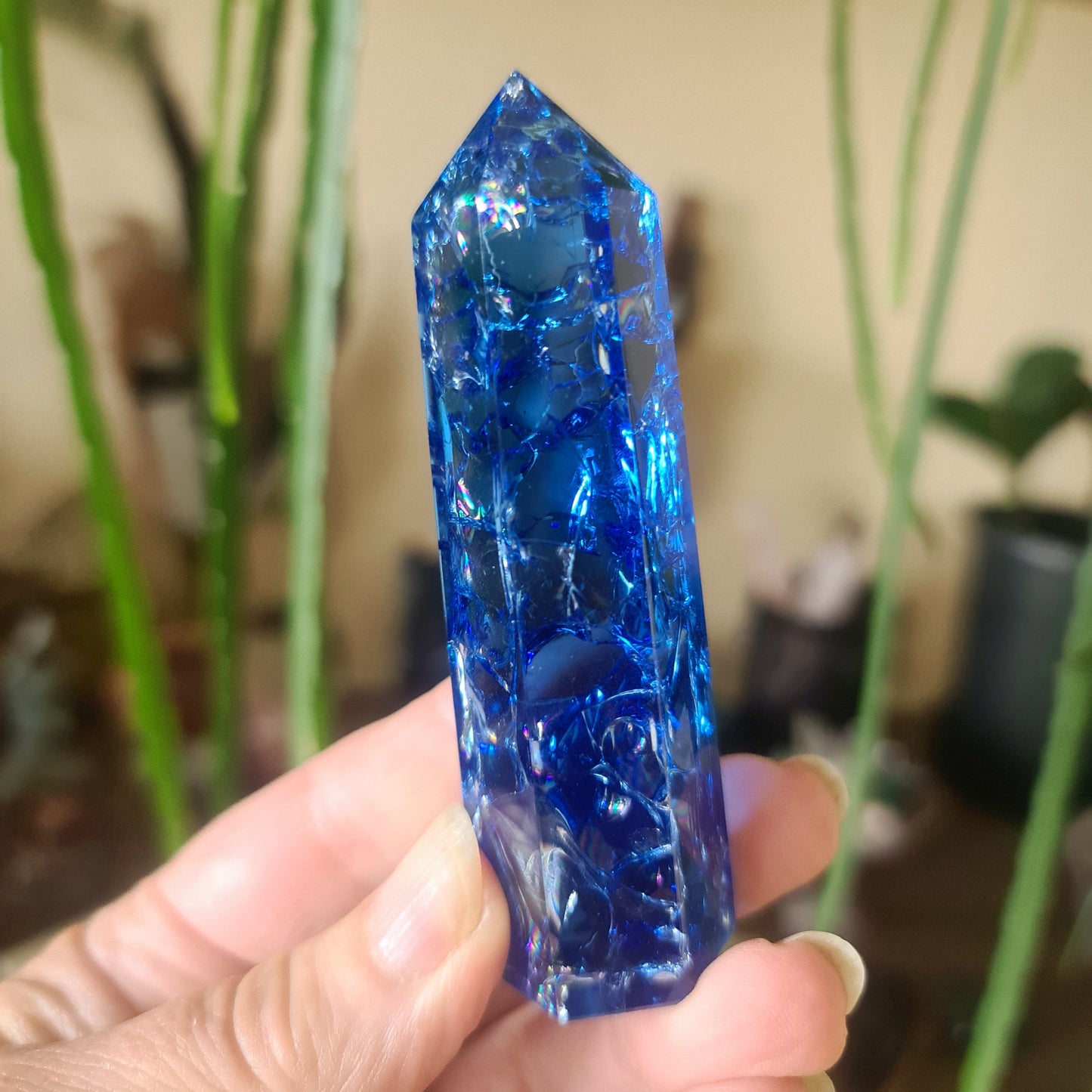Crackle Quartz Point