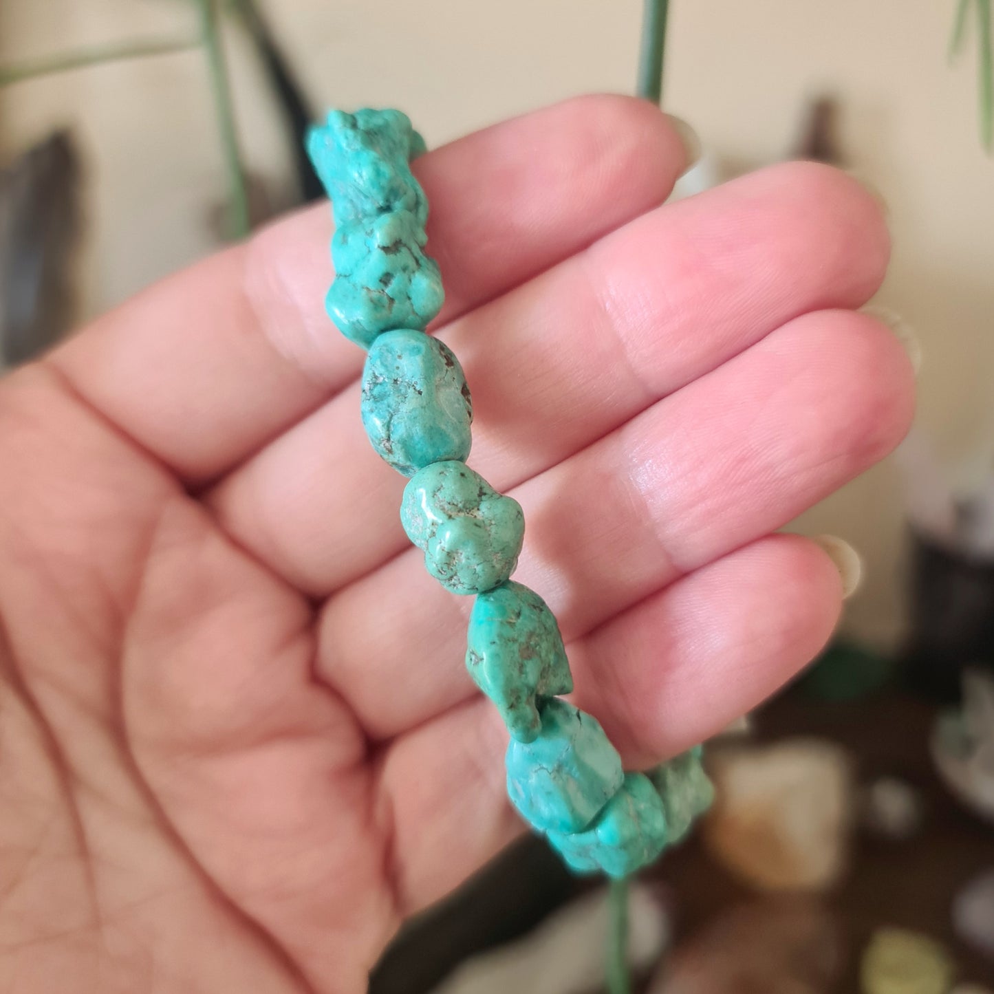 African Turquoise Bracelet