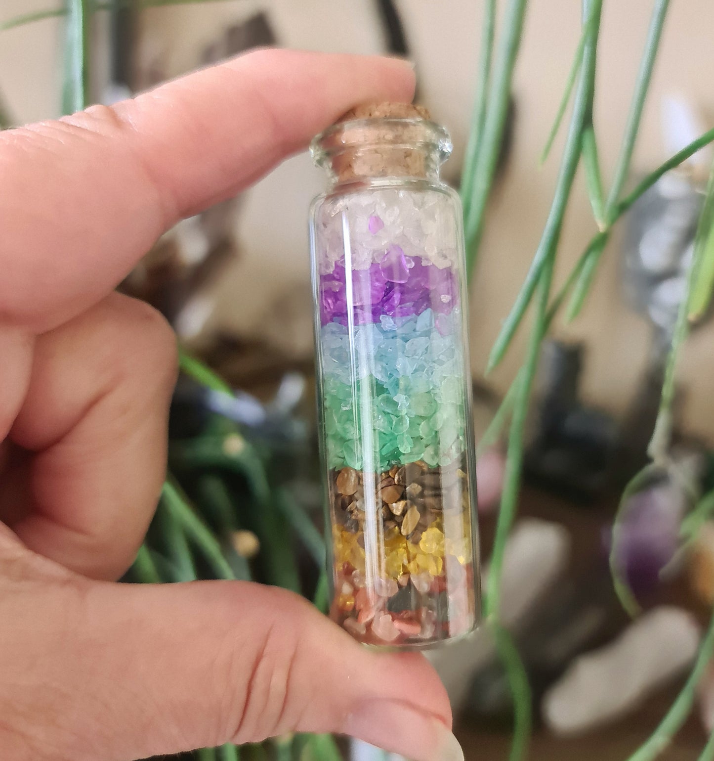 Chakra Crystal Jars