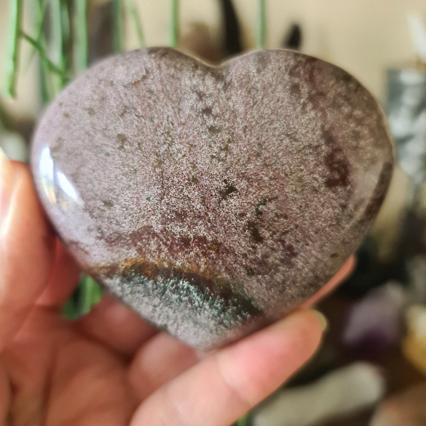 Ocean Jasper Hearts - Large