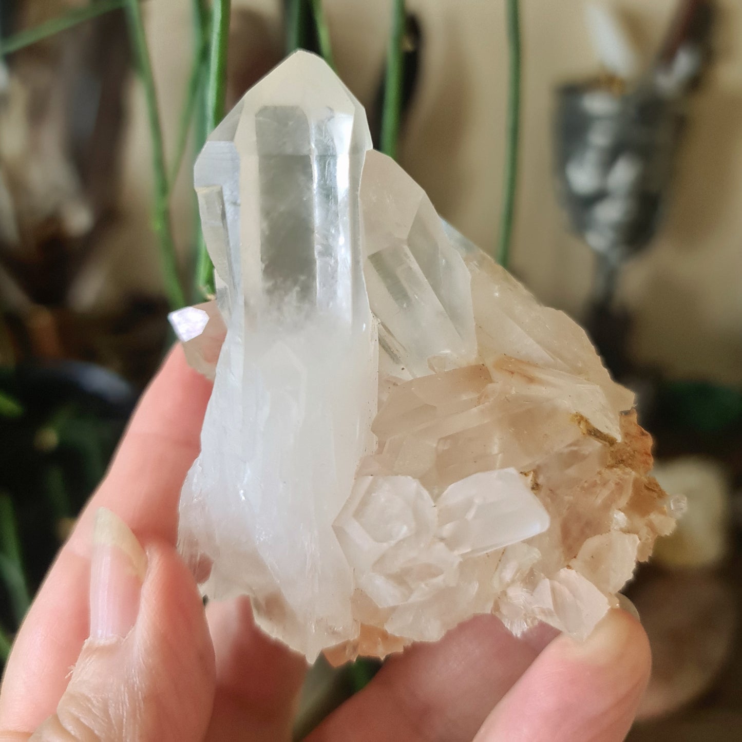 Tangerine Quartz Cluster