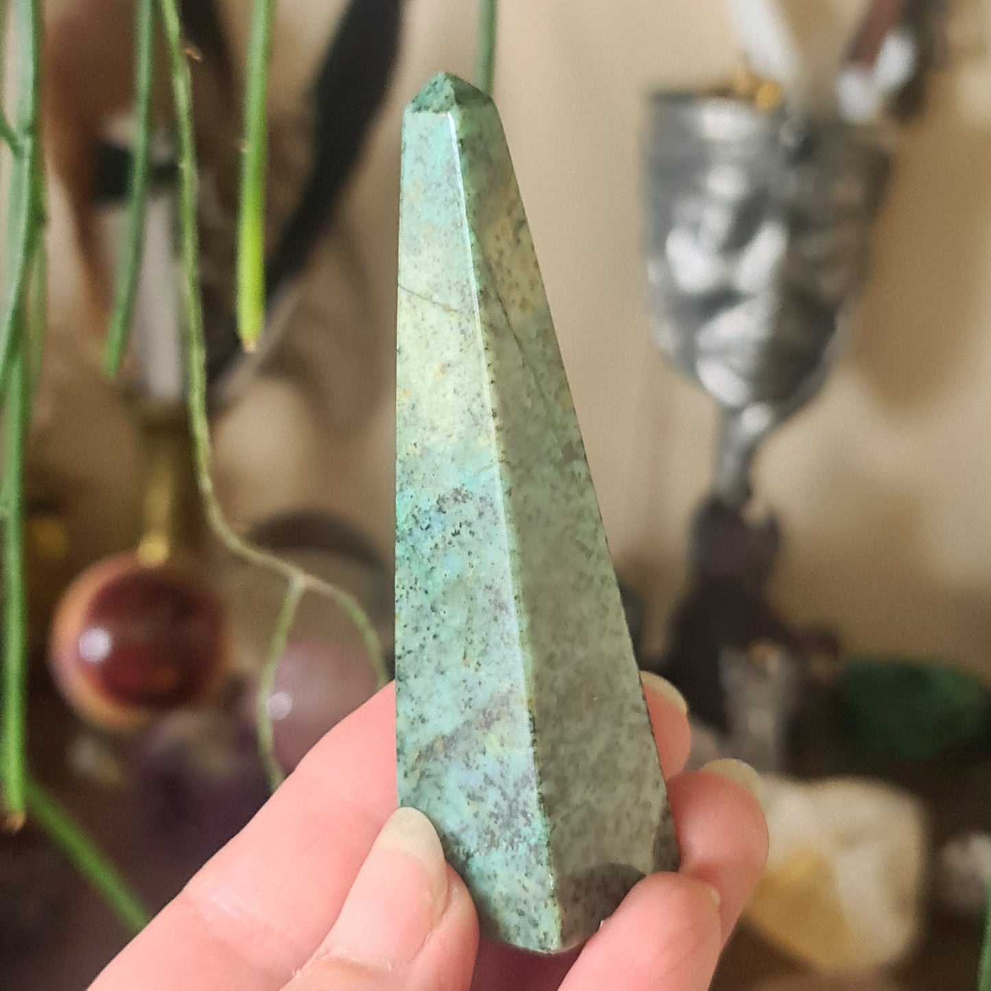 African Turquoise Obelisk