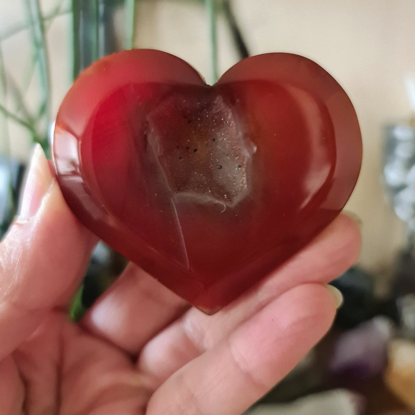 Carnelian Heart - Medium