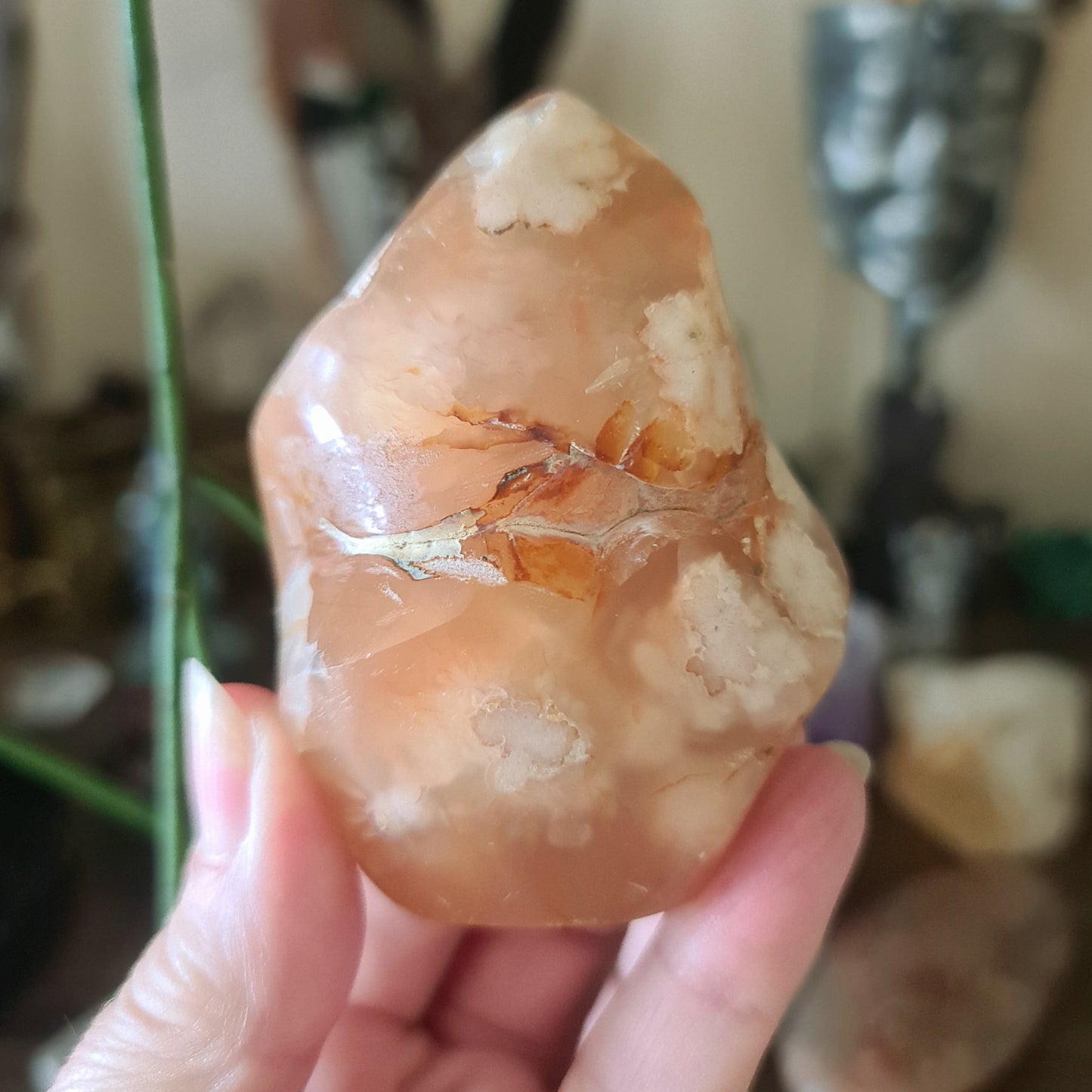 Flower Agate Flame