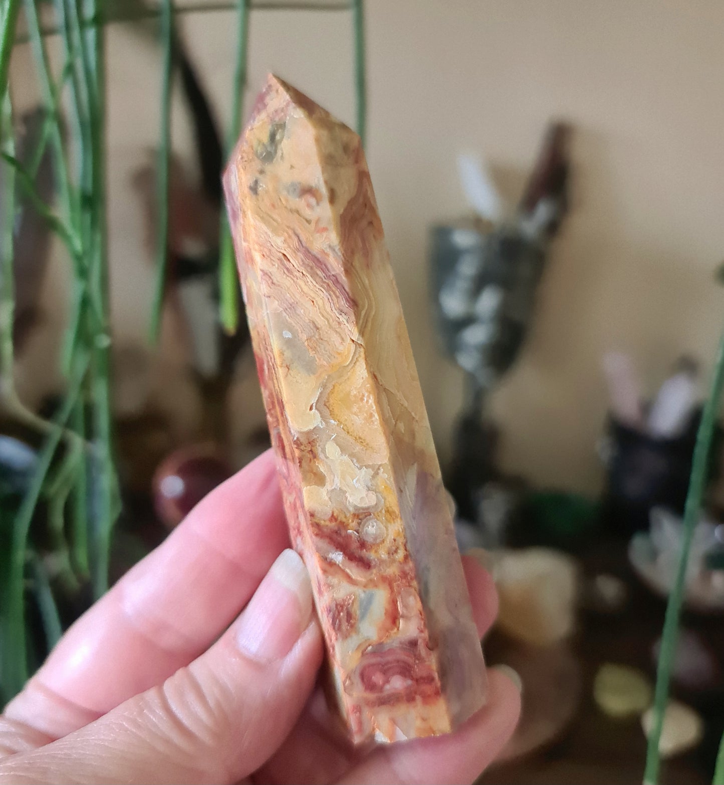 Crazy Lace Agate Points
