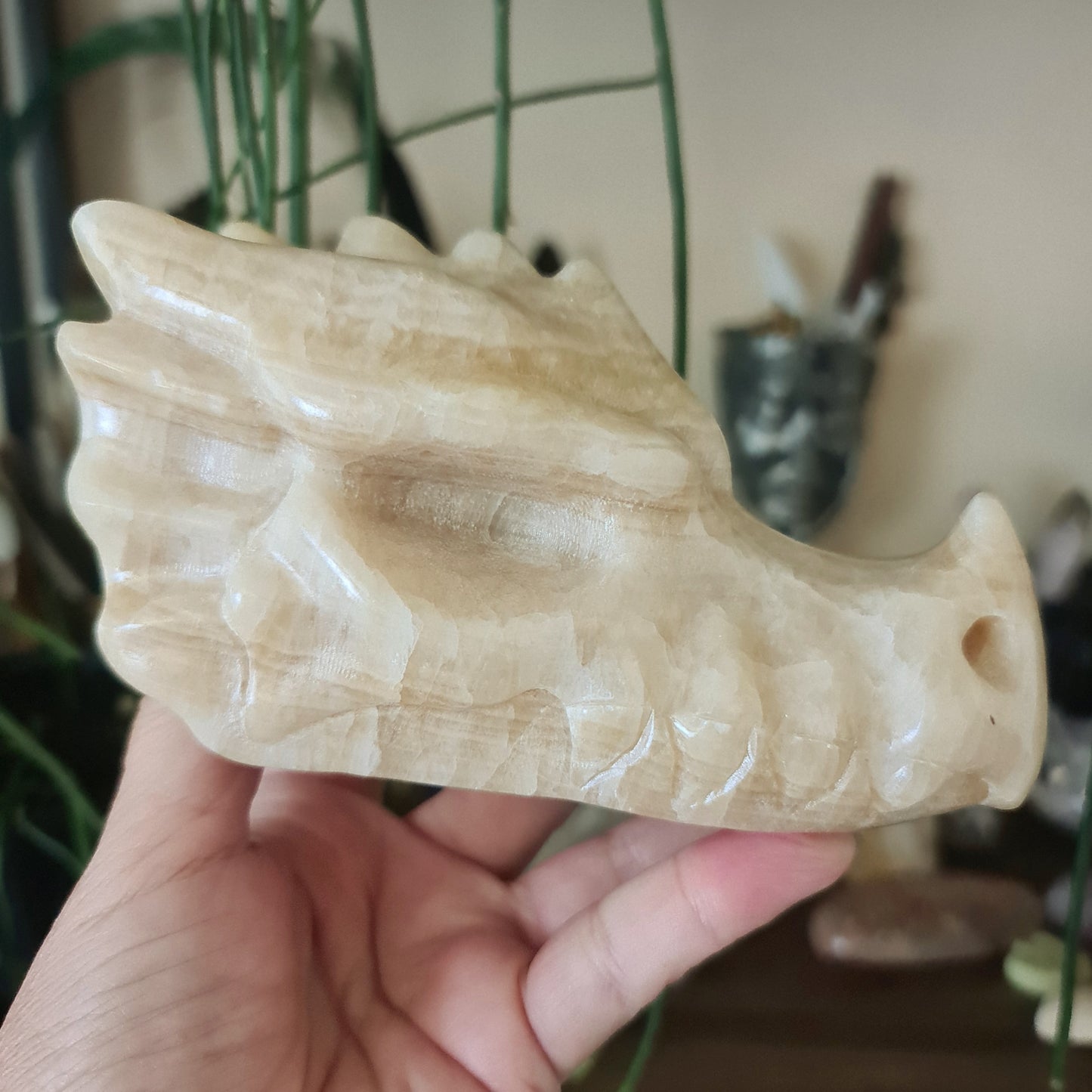 Calcite Dragon Head