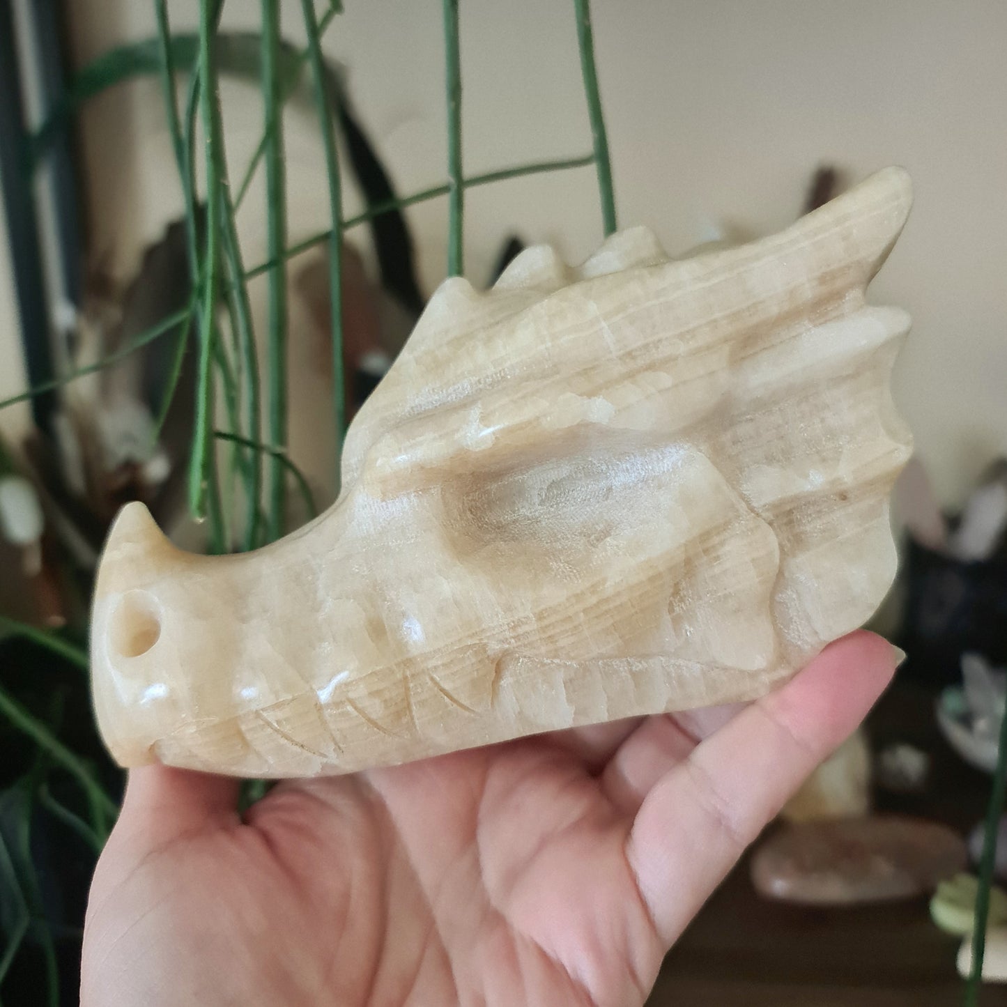 Calcite Dragon Head