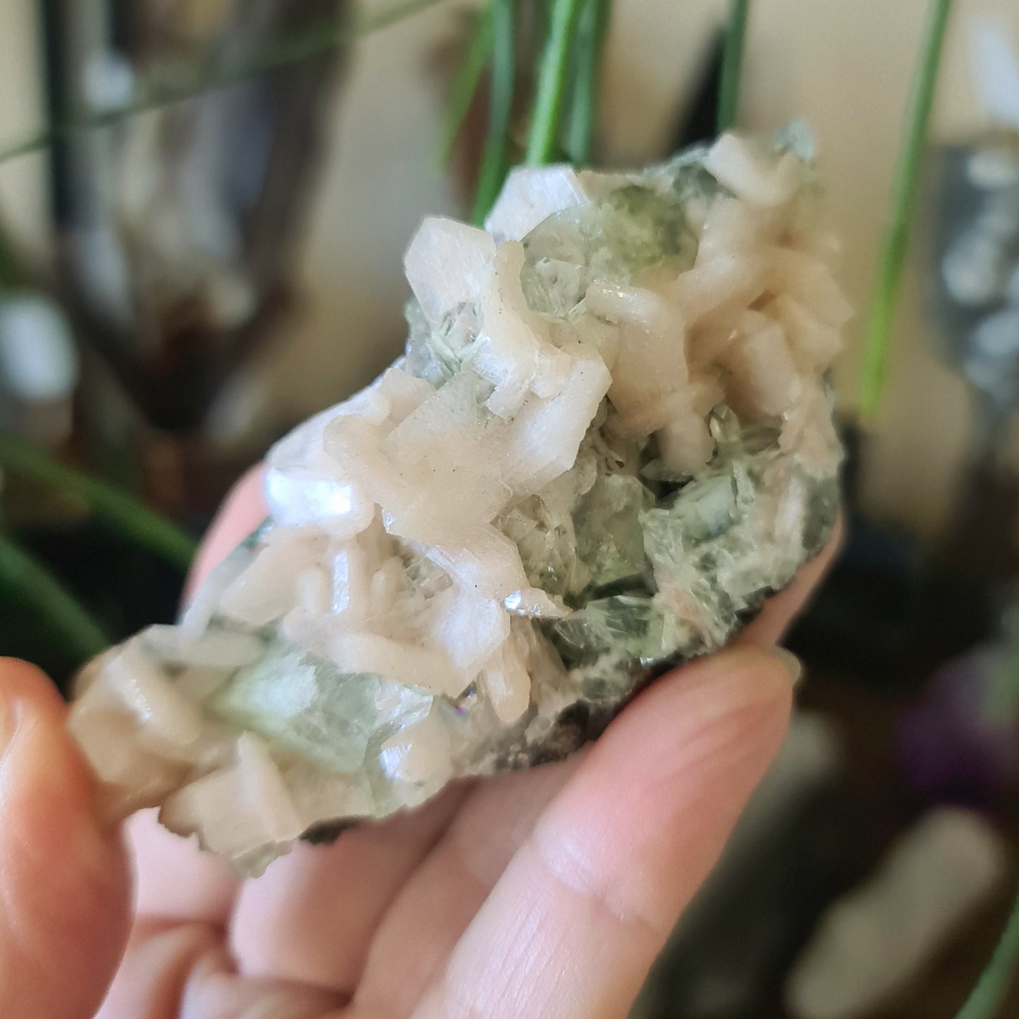 Apophyllite & Stilbite Cluster