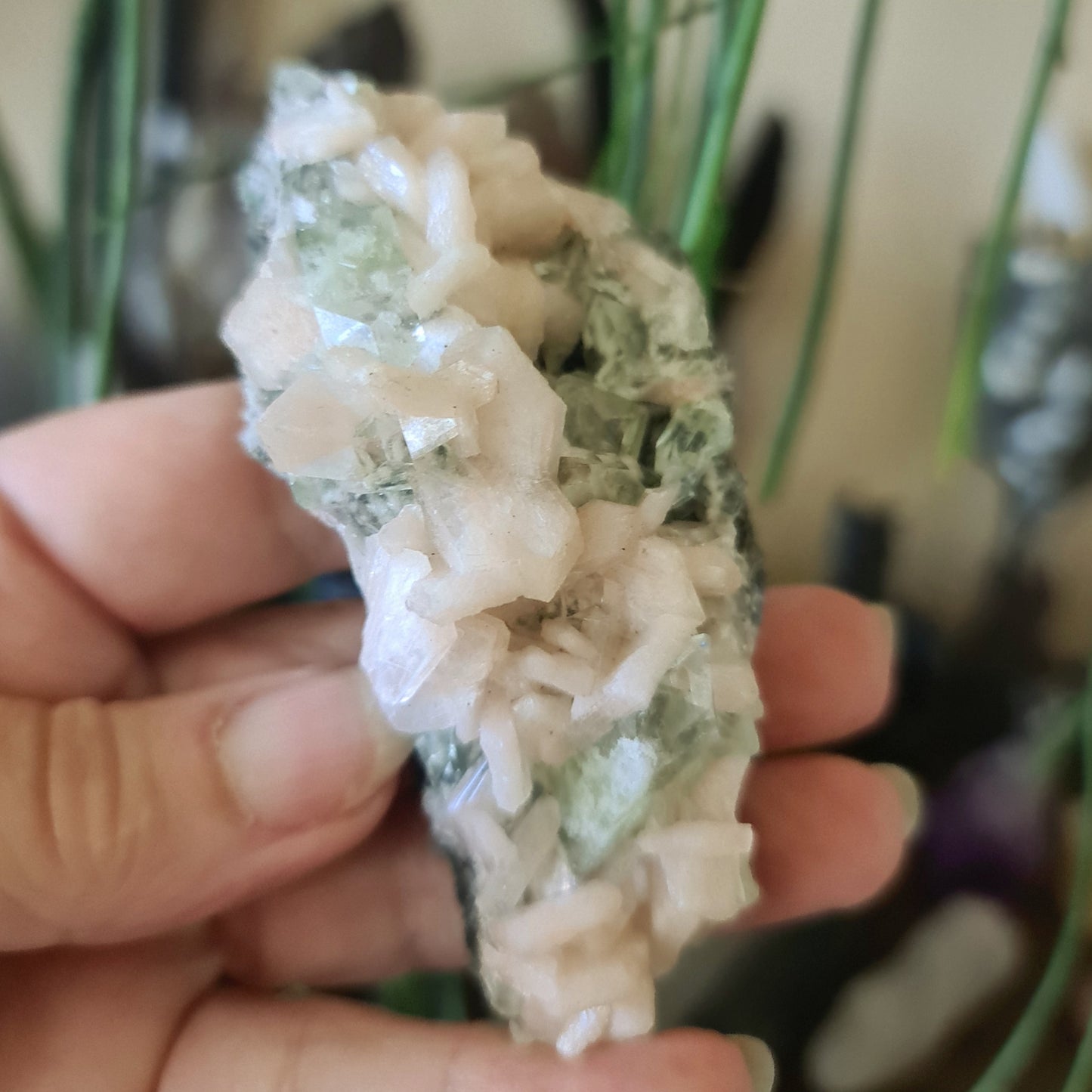 Apophyllite & Stilbite Cluster