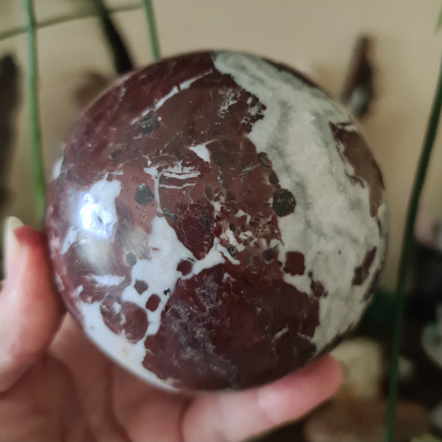 Red Onyx Sphere
