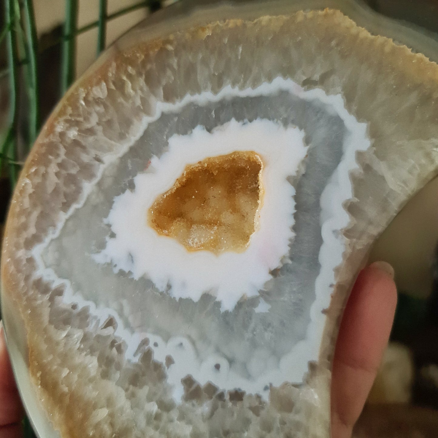 Agate Moon -Druzy