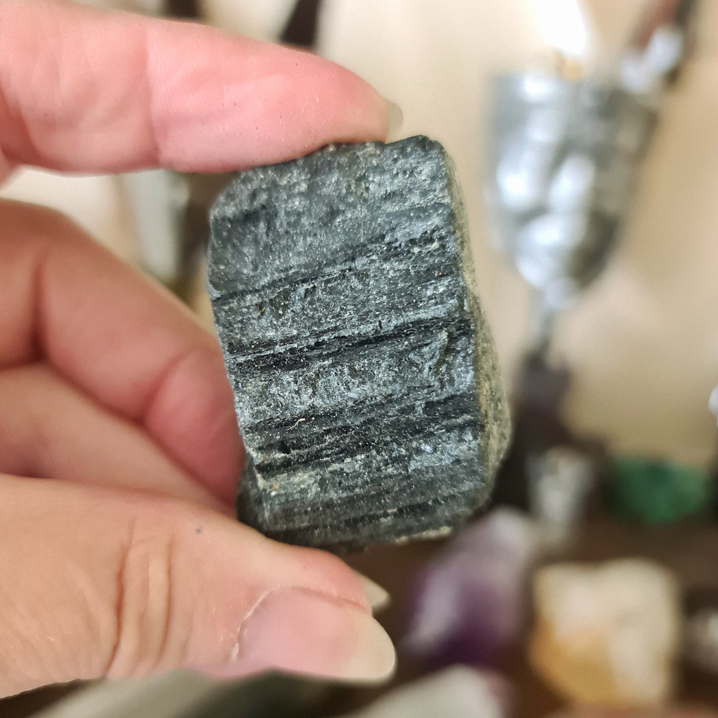 Black Tourmaline Chunks