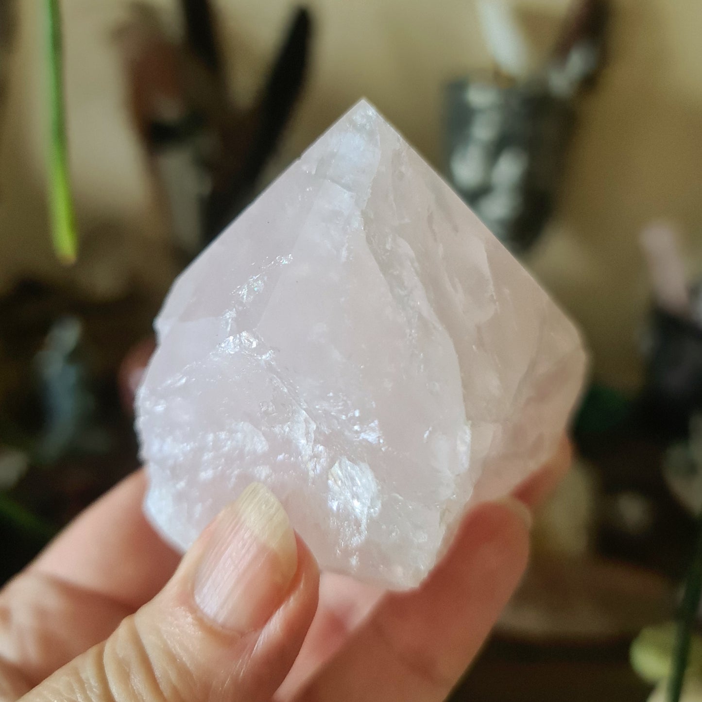 Rose Quartz Cut Base