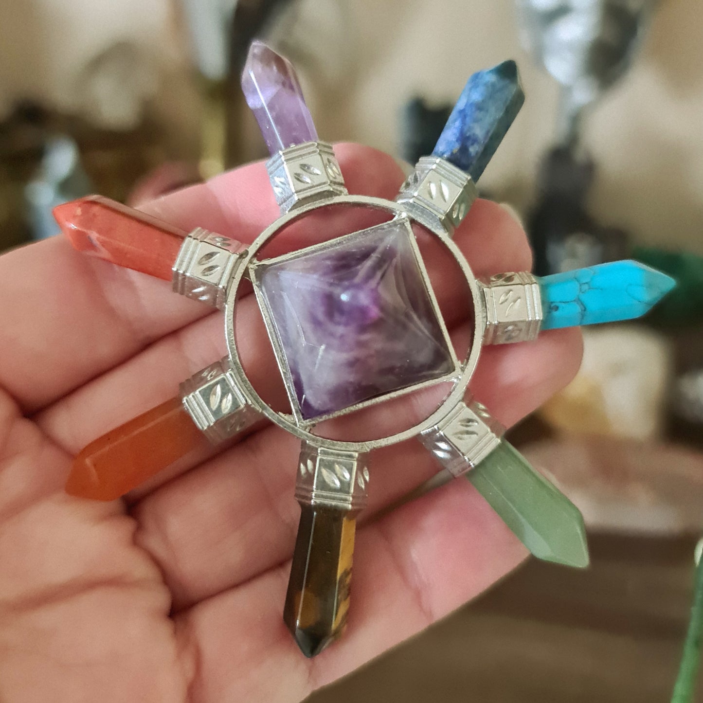 Crystal Chakra Wheel
