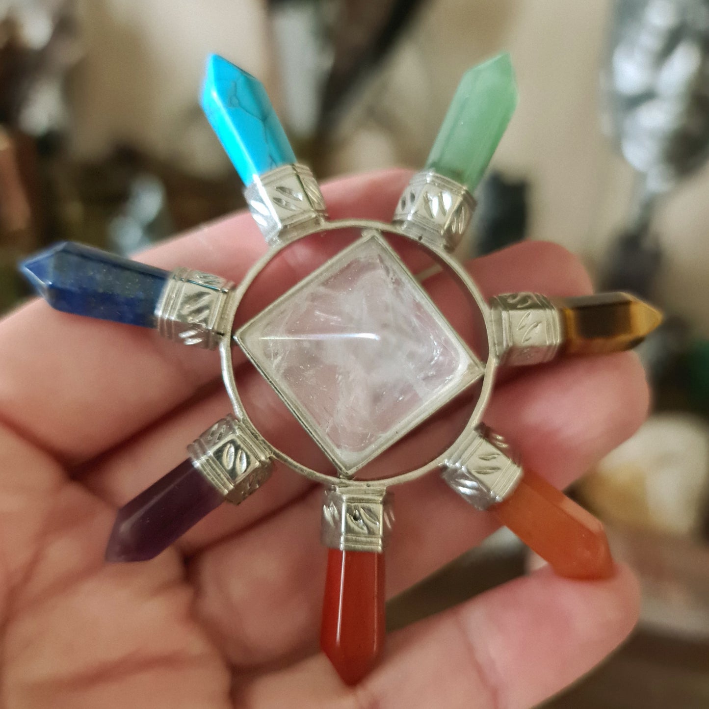 Crystal Chakra Wheel