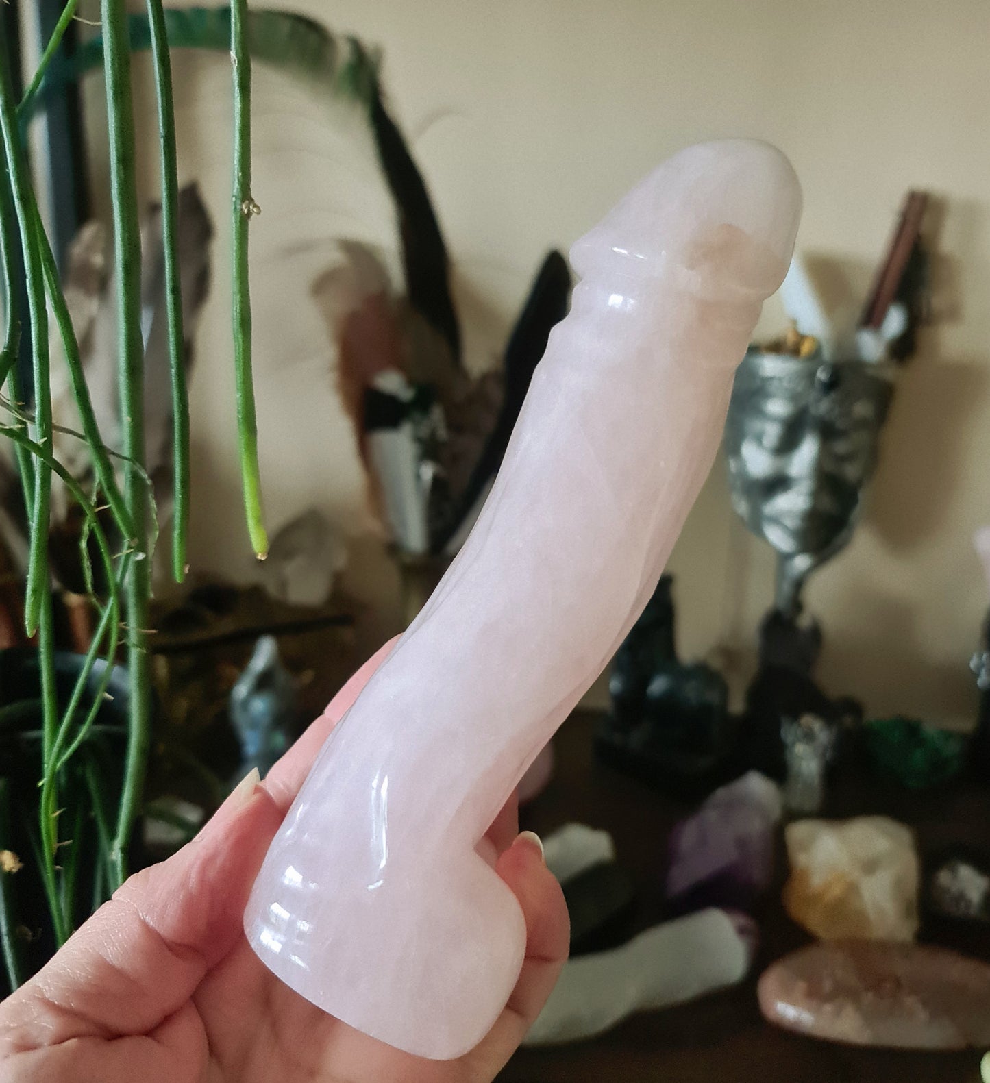 Yoni Rose Quartz Penis