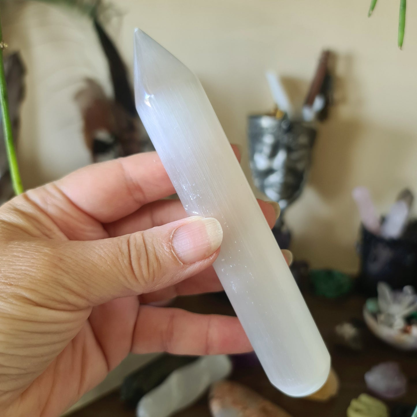 Selenite Wand