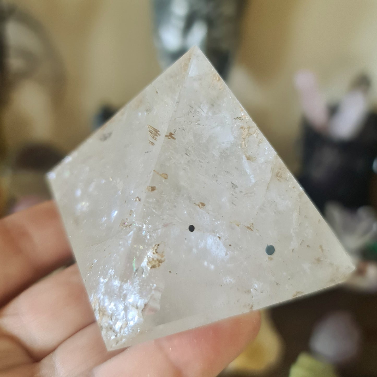 Clear Quartz Pyramid