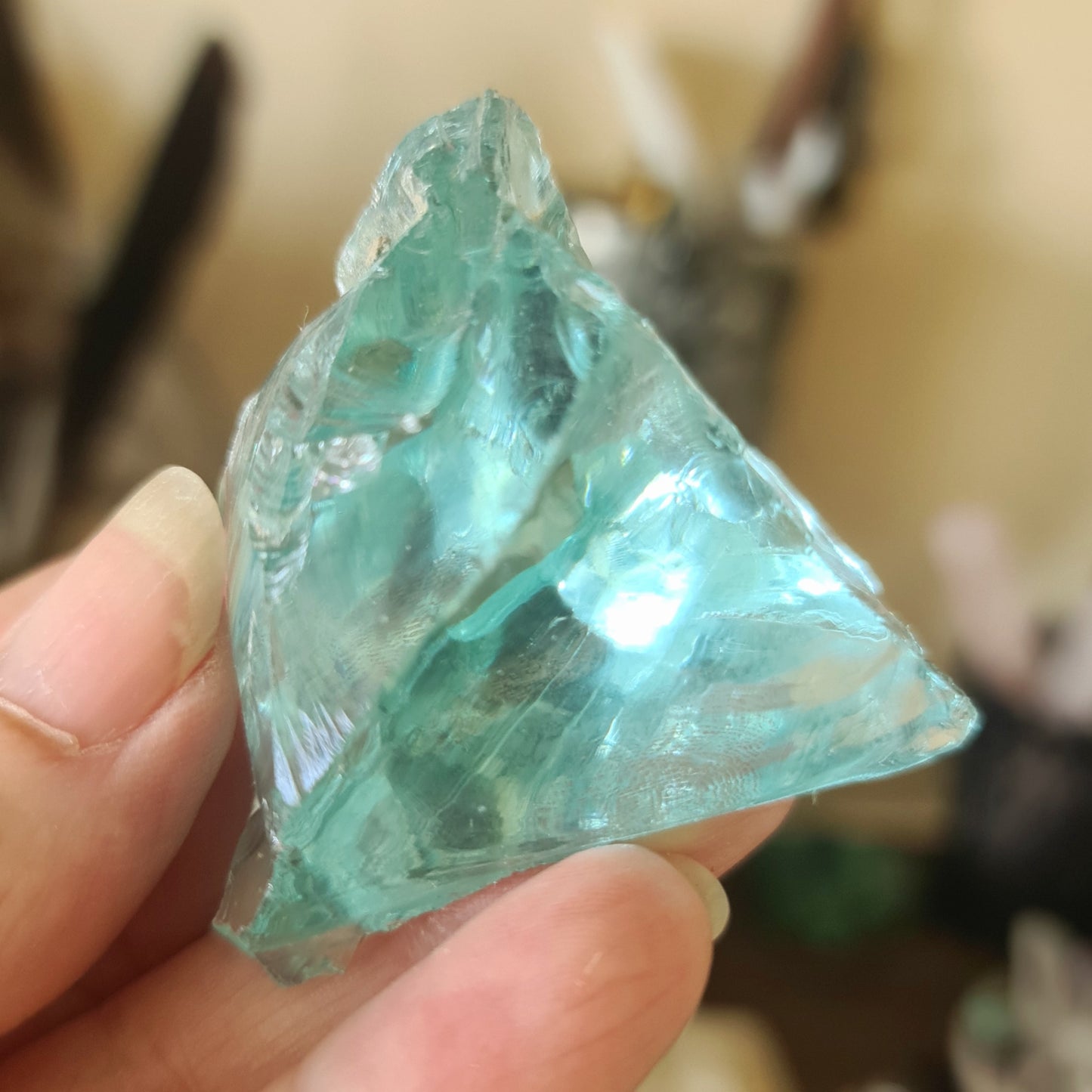 Blue Obsidian Chunks