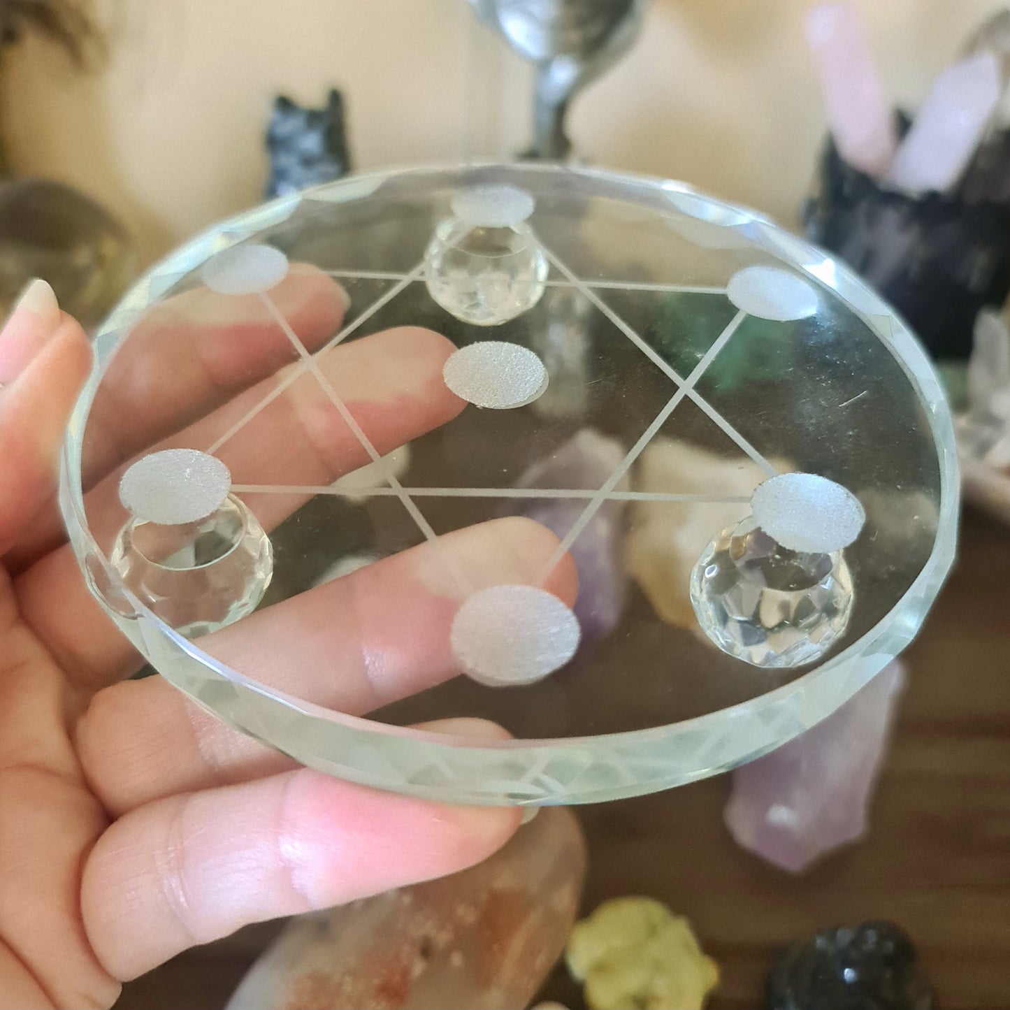 Glass Crystal Grid