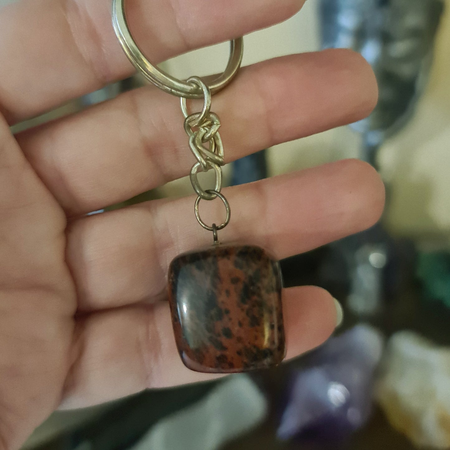 Crystal Keyring