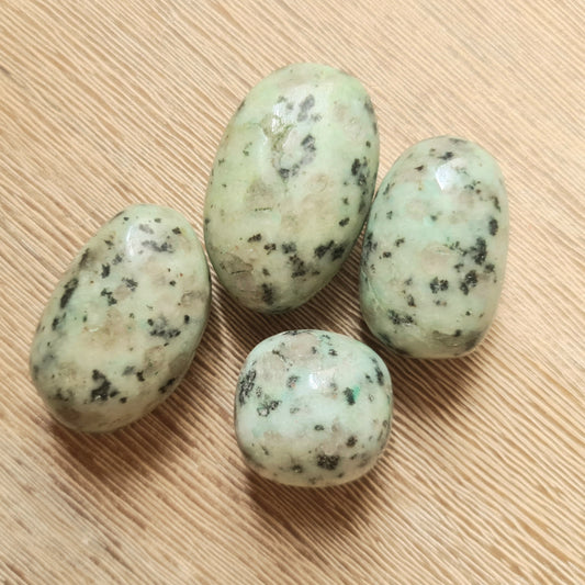 Prehnite & Tourmaline Tumble - Large