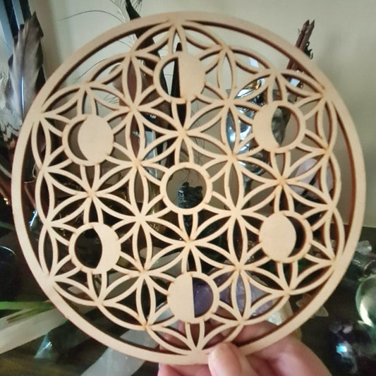 Crystal Grid - 20Cm - Timber