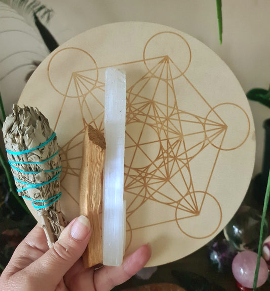 Crystal Grid & Cleanse Kit