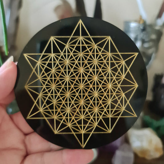 Crystal Grid - 10Cm Acrylic