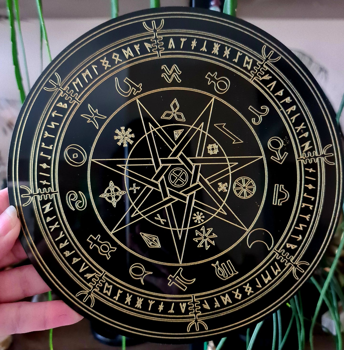 Crystal Grid - 20Cm Acrylic