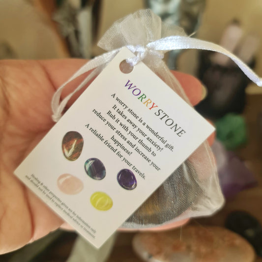 Crystal Worry Stone
